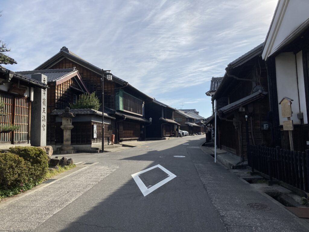 有松の町並み